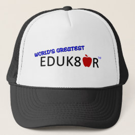 Gorra De Camionero El mayor gorrón de educadores del mundo