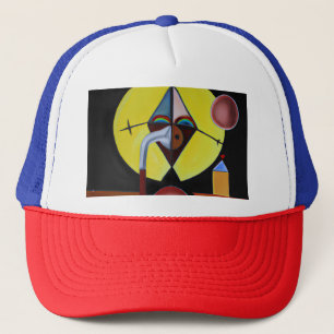 Gorra De Camionero El Médico de la peste - Pintura de petróleo