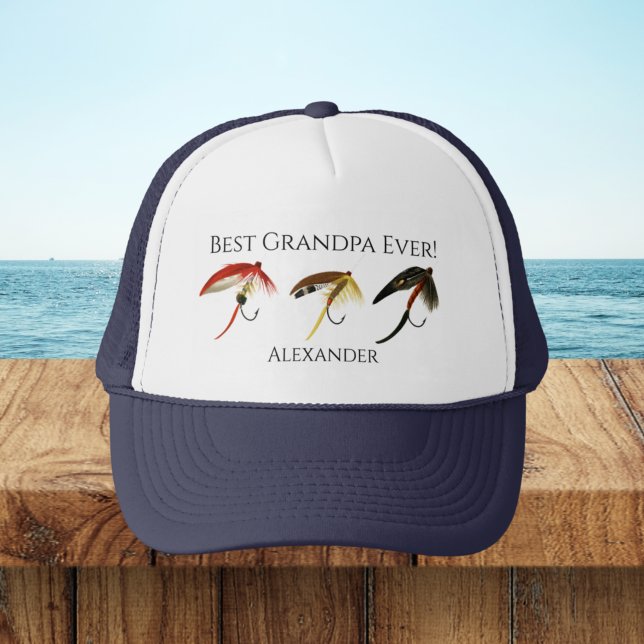Gorra De Camionero ¡El mejor abuelo! Pescadores de pesca de altura (Subido por el creador)