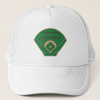 Gorra De Camionero El mejor amigo del chica de los diamantes