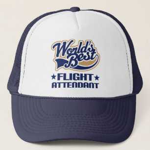 Gorra De Camionero El mejor asistente de vuelo de los mundos