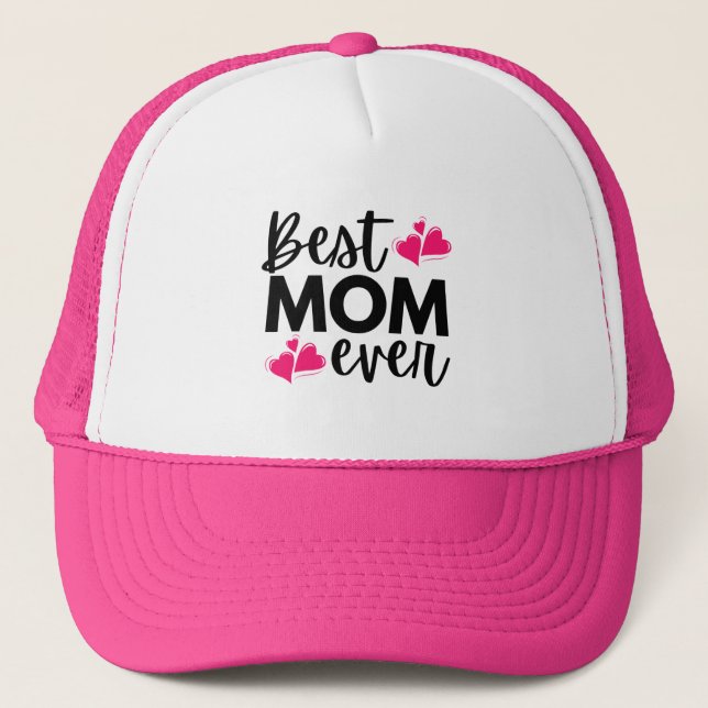 Gorra De Camionero El mejor día de la madre (Anverso)