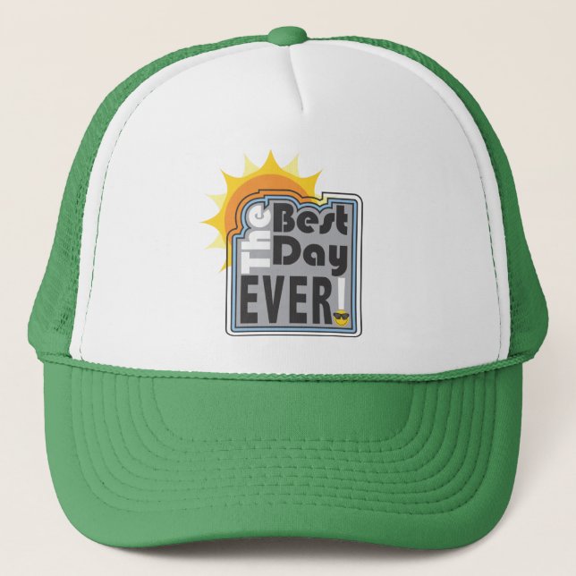 Gorra De Camionero El mejor día nunca (Anverso)