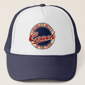 Gorra De Camionero El mejor entrenador del año del mundo