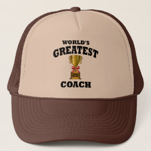 Gorra De Camionero El mejor entrenador del mundo