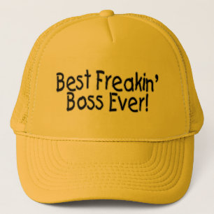 Gorra De Camionero El mejor Freakin Boss nunca