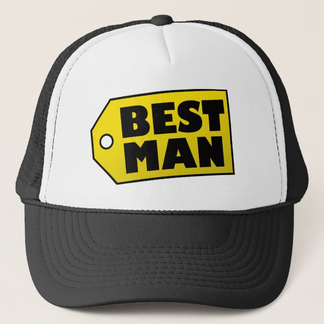 Gorra De Camionero El mejor hombre (Anverso)
