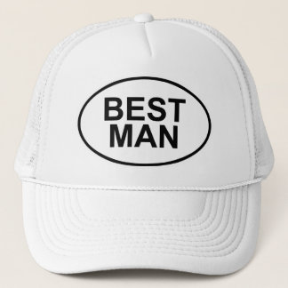Gorra De Camionero El mejor hombre que casa óvalo