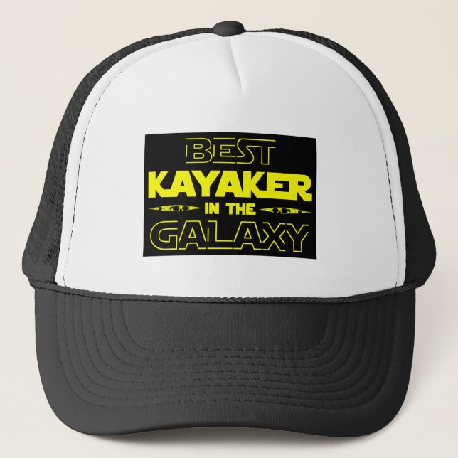 Gorra De Camionero El Mejor Kayaker De La Galaxia (Anverso)