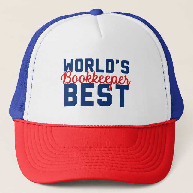 Gorra De Camionero El mejor librero del mundo (Anverso)