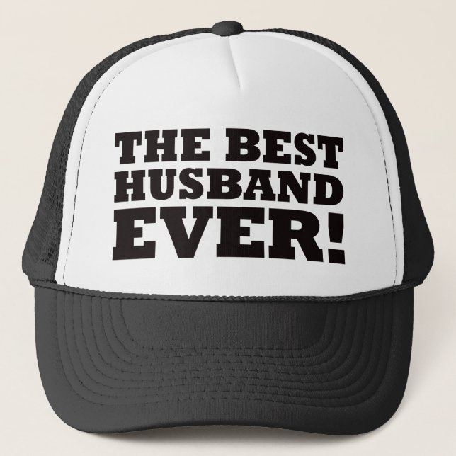 Gorra De Camionero El mejor marido nunca (Anverso)