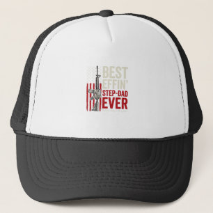 Gorra De Camionero El Mejor Padrastro de la Historia Patriótico Vinta