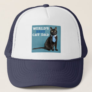 Gorra De Camionero El mejor padre del gato del mundo