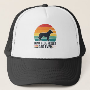 Gorra De Camionero El Mejor Papá Blue Heeler de Todos los Tiempos Dis