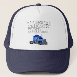Gorra De Camionero El mejor papá de camionetas.