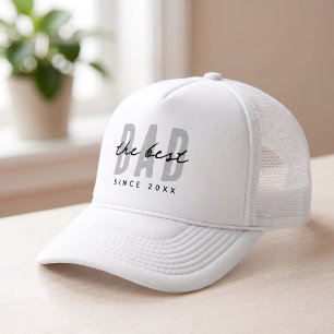 Gorra De Camionero El Mejor Papá Desde 20XX Moderno Simple Elegante