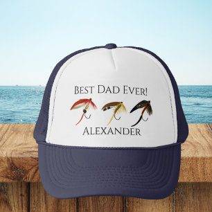 Gorra De Camionero ¡El mejor papá jamás! Pescadores de la pesca de al