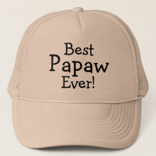 Gorra De Camionero ¡El "mejor Papaw nunca! "Gorra del camionero