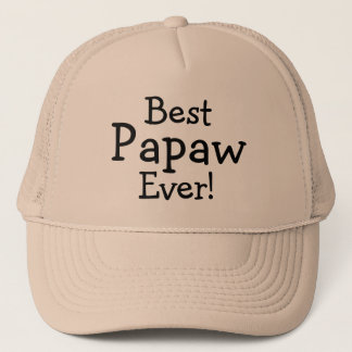 Gorra De Camionero ¡El "mejor Papaw nunca! "Gorra del camionero