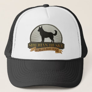 Gorra De Camionero El mejor perro del mundo [husky siberiano]