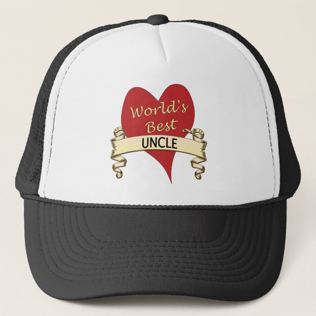 Gorra De Camionero El mejor tío del mundo (Anverso)