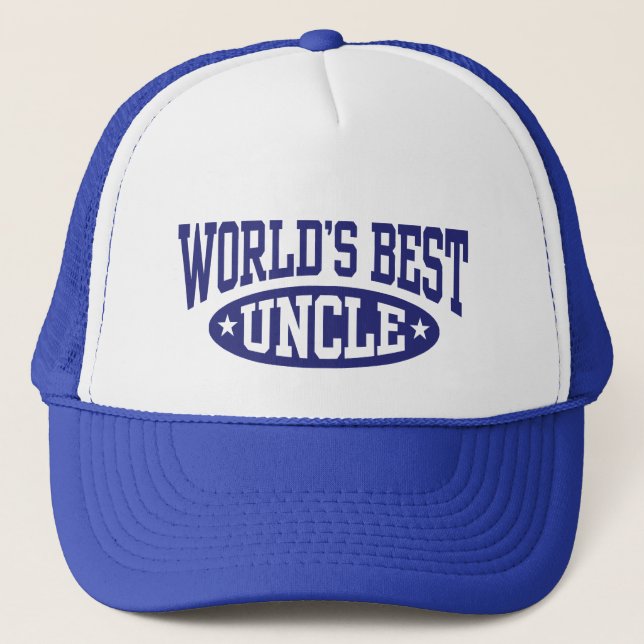 Gorra De Camionero El mejor tío del mundo (Anverso)