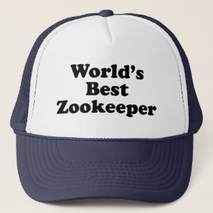 Gorra De Camionero El mejor Zookeeper del mundo