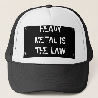 GORRA DE CAMIONERO EL METAL PESADO ES LA LEY