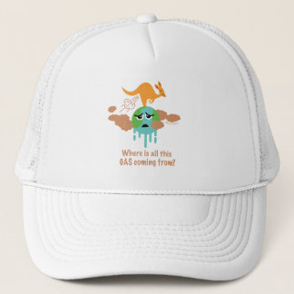Gorra De Camionero El metano del canguro Fart