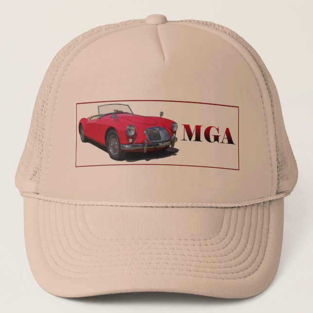 Gorra De Camionero El MGA (Anverso)
