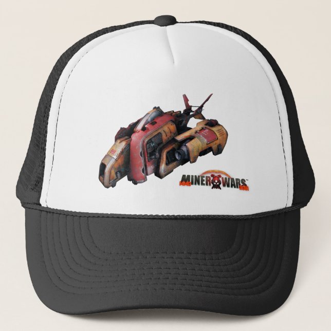 Gorra De Camionero El minero guerrea casquillo - nave espacial (Anverso)