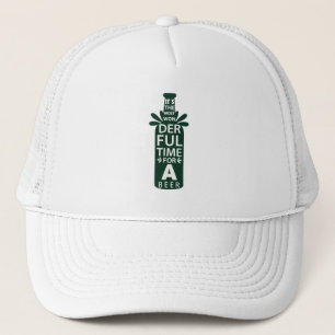 Gorra De Camionero El momento más maravilloso para una cerveza