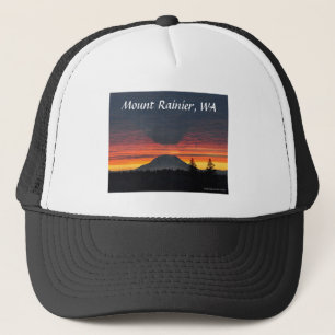 Gorra De Camionero El Monte Rainier y su sombra