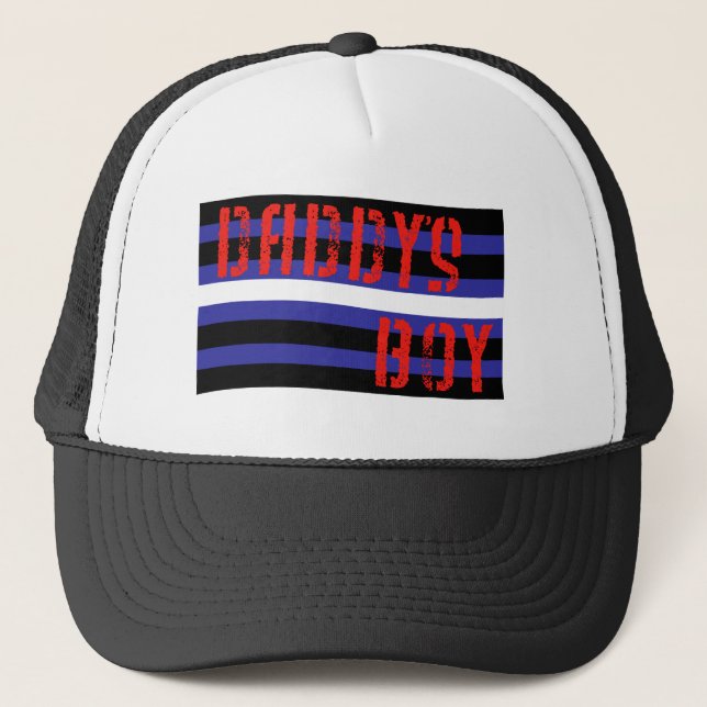 Gorra De Camionero El muchacho del papá (Anverso)