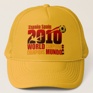 Gorra De Camionero El mundo de España defiende a España 2010 Campeo