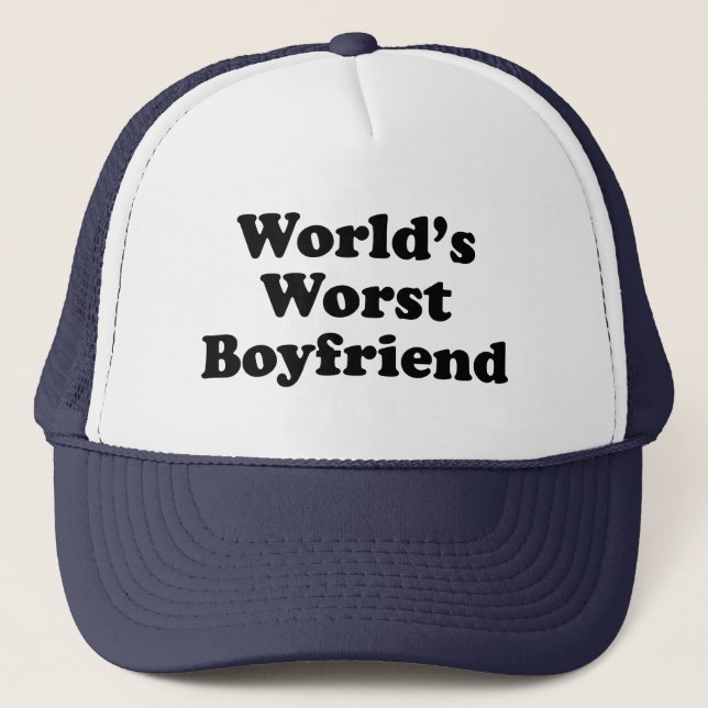 Gorra De Camionero El novio peor del mundo (Anverso)