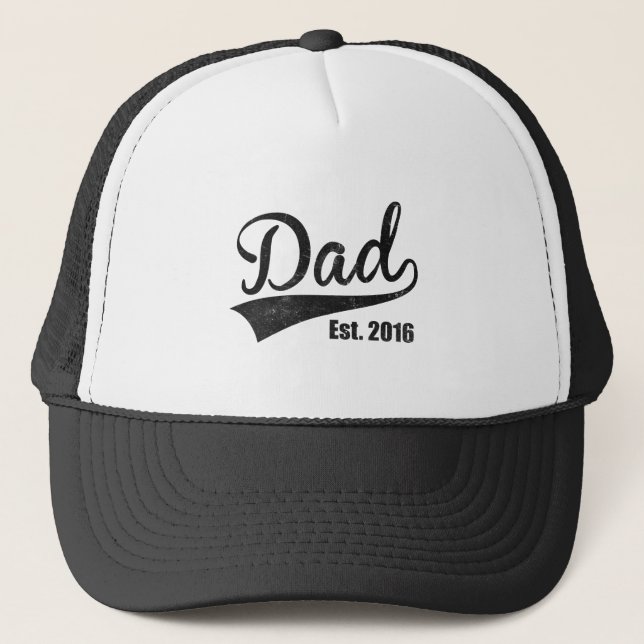 Gorra De Camionero El nuevo papá estableció el estilo 2016 del (Anverso)