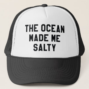 Gorra De Camionero El Océano Me Hizo Salado