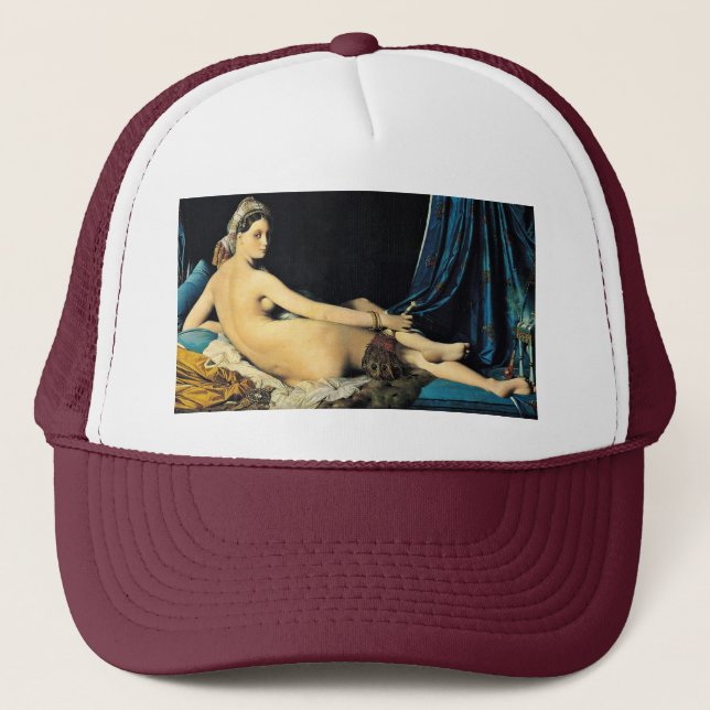 Gorra De Camionero El Odalisque magnífico, Odalisque del La de (Anverso)