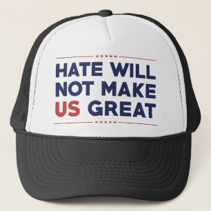 Gorra De Camionero El odio no nos hará grandes