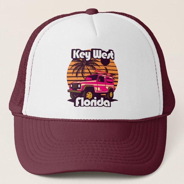 Gorra De Camionero El oeste de Florida (Anverso)