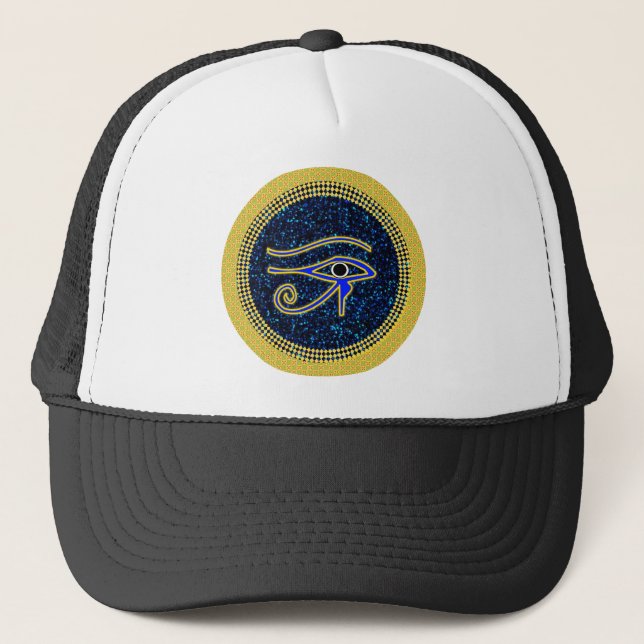 Gorra De Camionero El ojo protector de Horus (Anverso)