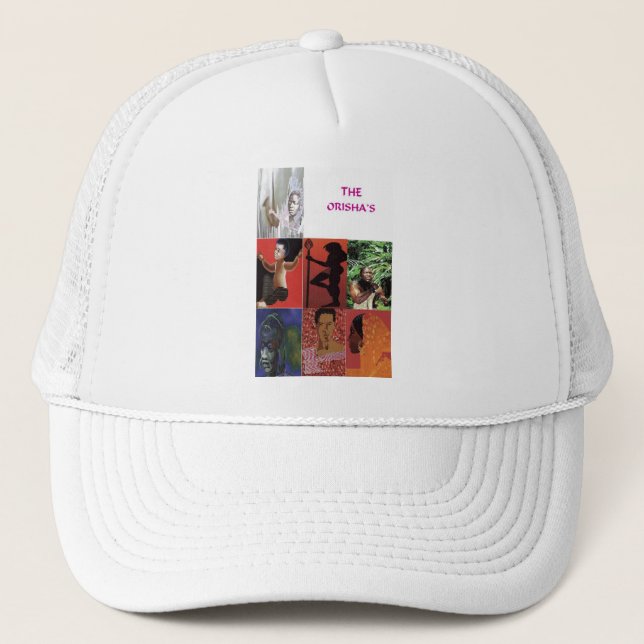 GORRA DE CAMIONERO EL ORISHAS DE LIZ LOZ (Anverso)