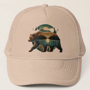 Gorra De Camionero El oso y su bosque
