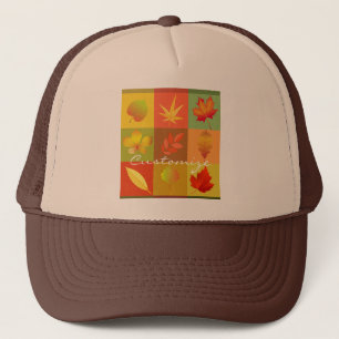 Gorra De Camionero El otoño del follaje otoñal deja Thunder_Cove