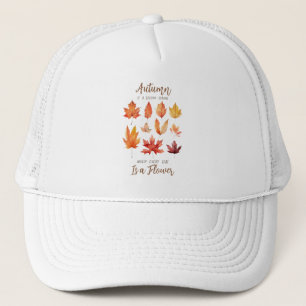 Gorra De Camionero El otoño es una segunda primavera - hojas caídas