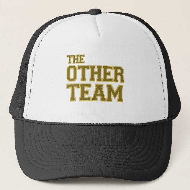 Gorra De Camionero El otro equipo (oro) (Anverso)
