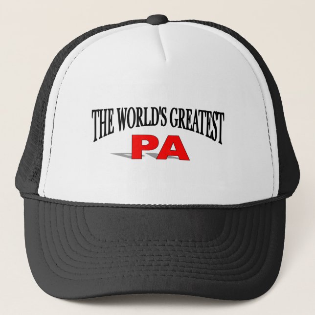 Gorra De Camionero El PA más grande del mundo (Anverso)