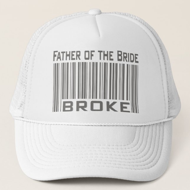 Gorra De Camionero El padre de la novia se rompió (Anverso)