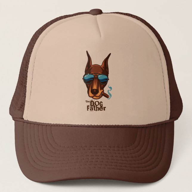 Gorra De Camionero El padre del perro (Anverso)
